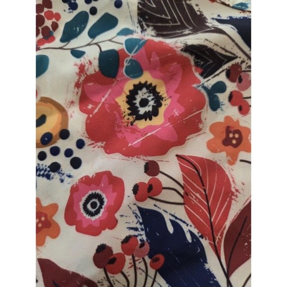 Ripskirt Hawaii Women's Medium Tropical Floral Wrap‎  Cover Up Summer - Picture 9 of 12